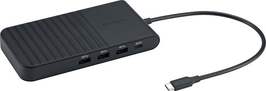 Kensington Triple Video USB-C Dockingstation 9-poorts 85W Zwart