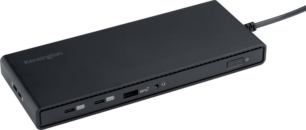 De Kensington USB-C Triple Video Docking Station 100W Zwart in één oogopslag