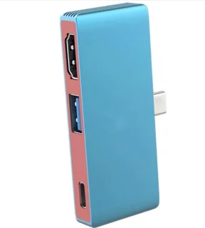 De Kraftverdia™ 3-in-1 Dockingstation Adapterhub voor Nintendo Switch OLED, iPhone 15 en MacBook Air/Pro in één oogopslag