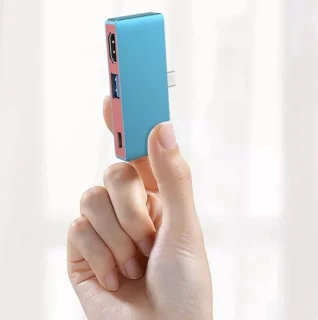 Wat vinden we goed aan de Kraftverdia™ 3-in-1 Dockingstation Adapterhub voor Nintendo Switch OLED, iPhone 15 en MacBook Air/Pro