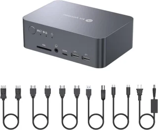 Kvm switch dock
