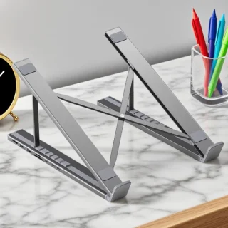Laptop Docking Station - Multipoort Adapter - Zilver