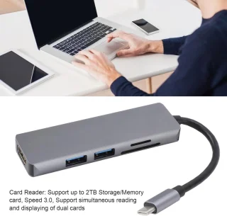 Laptop docking station - Type-C hub
