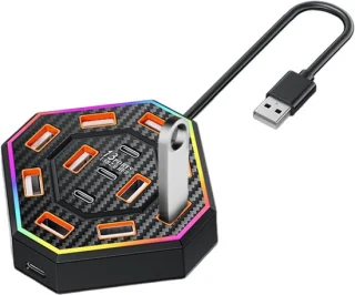Laptop Dockingstation 13-poorts Zwart