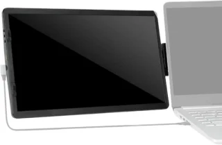 Laptop monitor - extra scherm - 14 inch - full hd ips - zwart