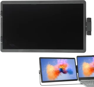 Laptop schermuitbreiding 14.1 inch zwart