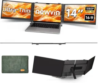 Laptop Schermverlenging Multischerm 35,6 cm FHD Zwart