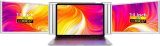 Laptop Uitbreidingsscherm - Draagbare Monitor 14" FHD - Grijs