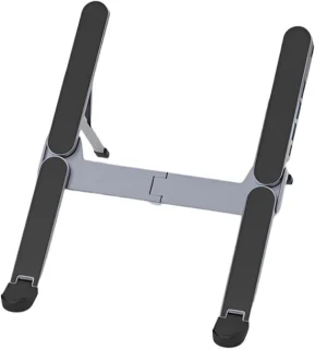 Laptopdockingstation - Laptopstandaard Zwart