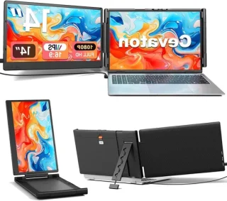 Laptopschermverlenger 13-17.3 inch zwart