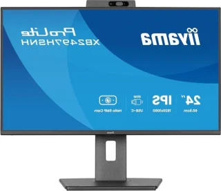 LED monitor - 61 cm (24") - zwart