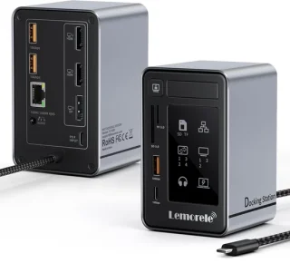Lemorele TC1000 12-in-1 MST docking station