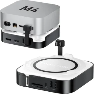 Compacte krachtpatser voor Mac mini M4 — Lemorele TC800