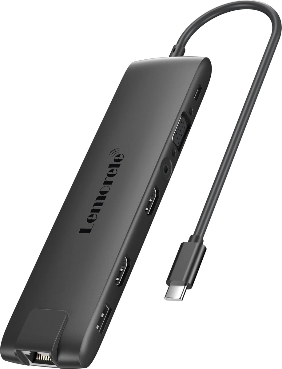 Lemorele TC96 USB-C 13-in-1 Docking Station