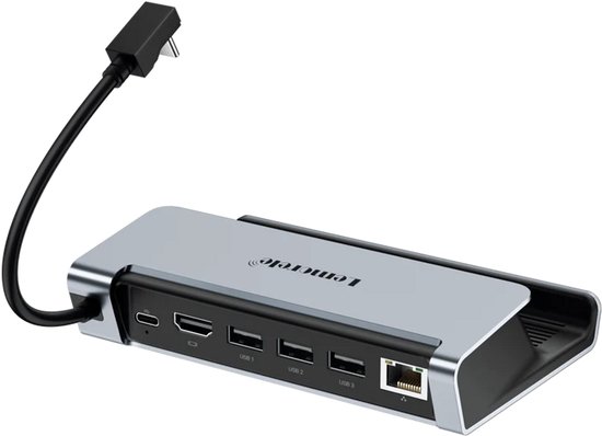 Lemorele X23L 6-in-1 Docking Station zwart