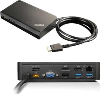 Lenovo 03X6296 OneLink+ Laptop Dock Zwart