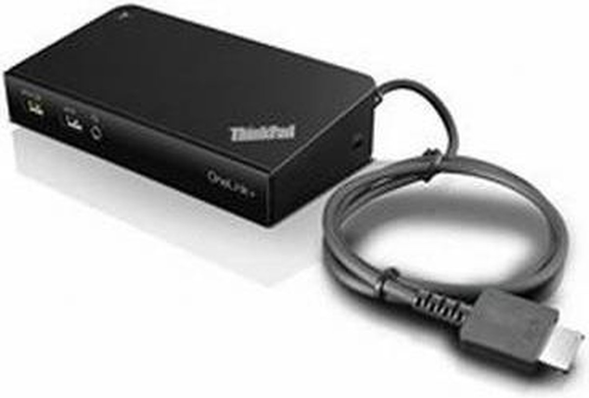 Lenovo 40A40090EU Docking Station USB 3.0 Type-A Zwart