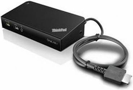 Lenovo 40A40090EU Docking Station USB 3.0 Type-A Zwart