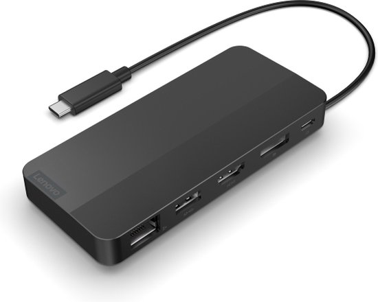 Lenovo 40B90000WW USB-C Laptop Dock Zwart