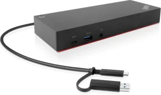 Lenovo ThinkPad Hybrid USB-C/USB-A Dock Zwart