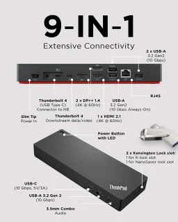 Lenovo ThinkPad Universal Thunderbolt 4 Dock