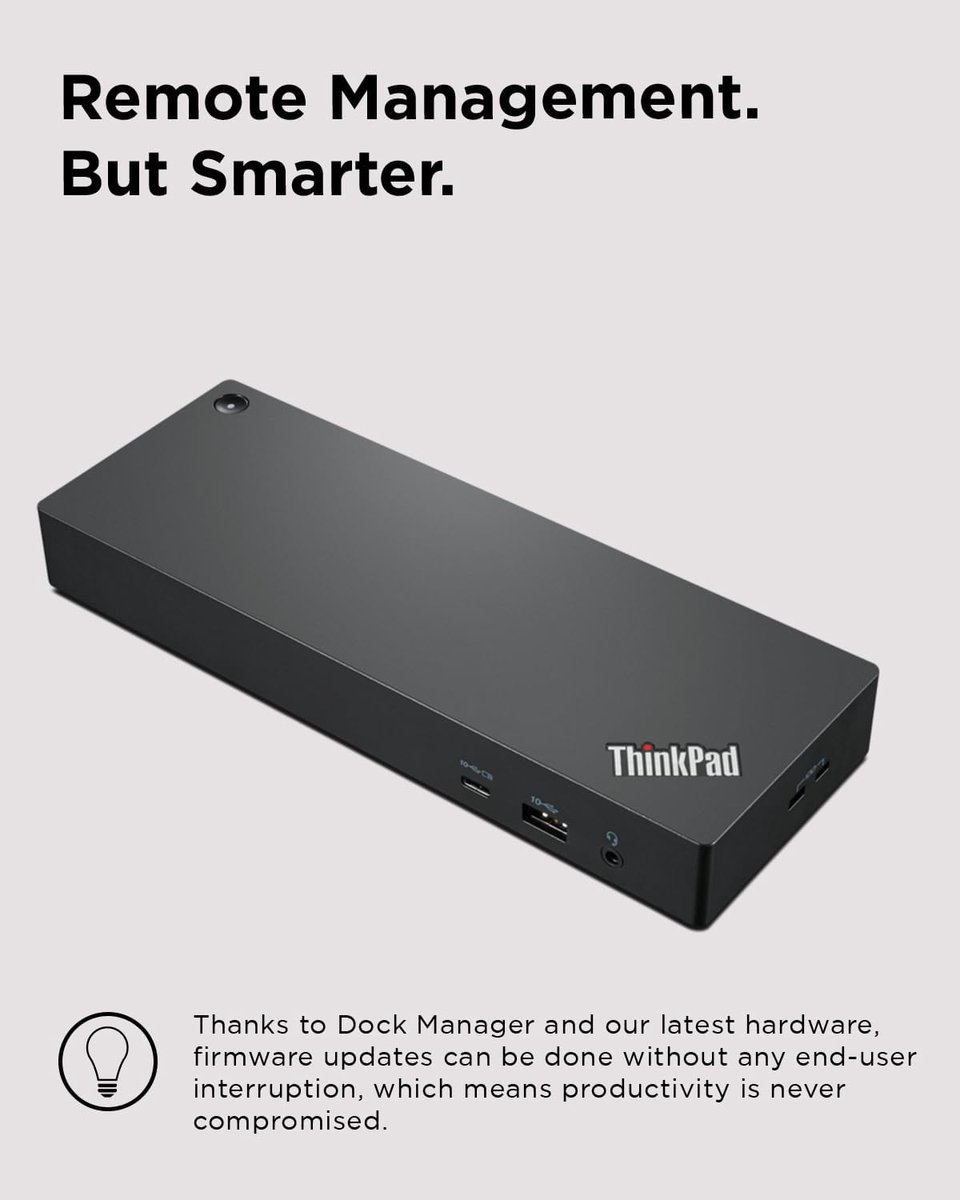 Lenovo ThinkPad Universal Thunderbolt 4 Dock