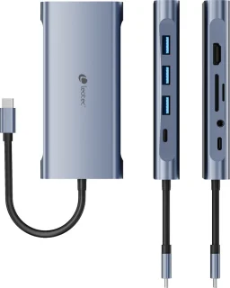 Leotec LEDS01 Dockingstation Grijs