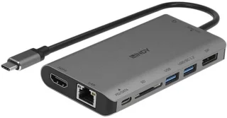 LINDY Universeel USB-C Dockingstation