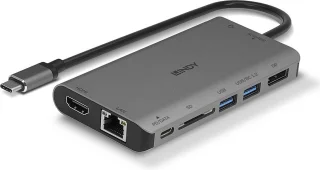 LINDY Universeel USB-C Dockingstation