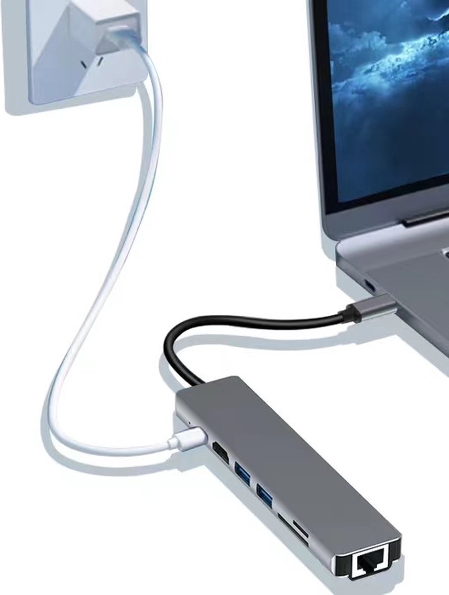 Lipa S8 7-in-1 USB-C Docking Station