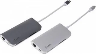 LMP Thunderbolt 3 Mini Dock Zilver voor MacBook