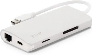 LMP Thunderbolt 3 Mini Dock Zilver voor MacBook