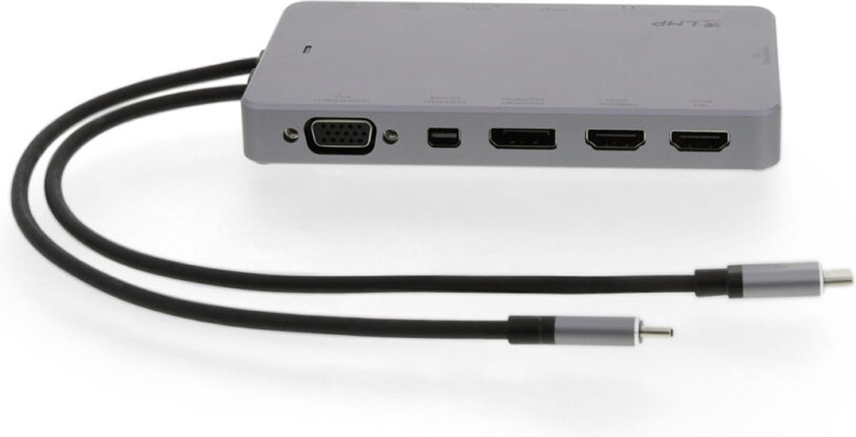 De LMP USB-C Dock 12-Port Dual-Link in één oogopslag