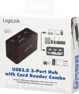 LogiLink CR0042 USB 3.2 Gen 1 Hub Type-A