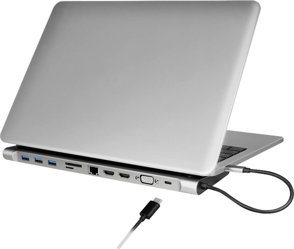 LogiLink UA0373 USB-C dockingstation Universeel