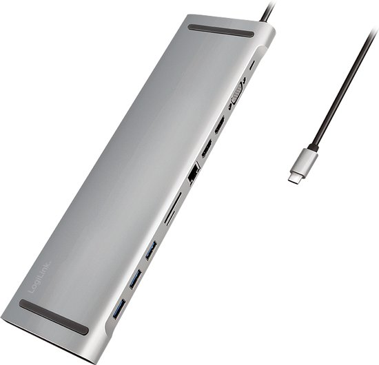 LogiLink UA0373 USB-C dockingstation Universeel