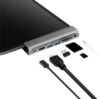 LogiLink UA0385 USB-C poortreplicator
