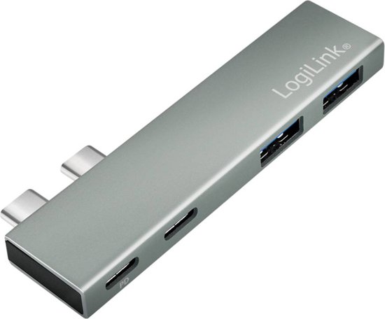 LogiLink UA0399 USB-C dockingstation voor Apple