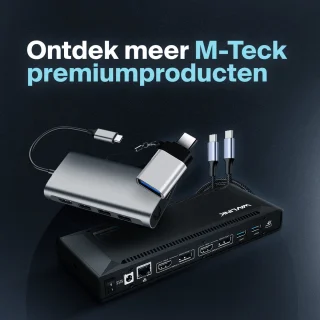 M-TECK 8-in-1 USB C Docking Station