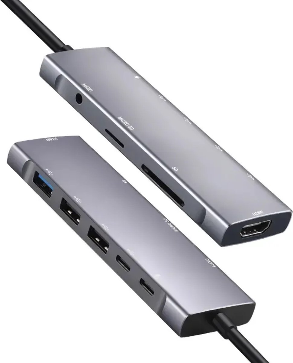 M-TECK 9-in-1 USB-C Docking Station Hub