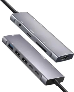 M-TECK 9-in-1 USB-C Docking Station Hub
