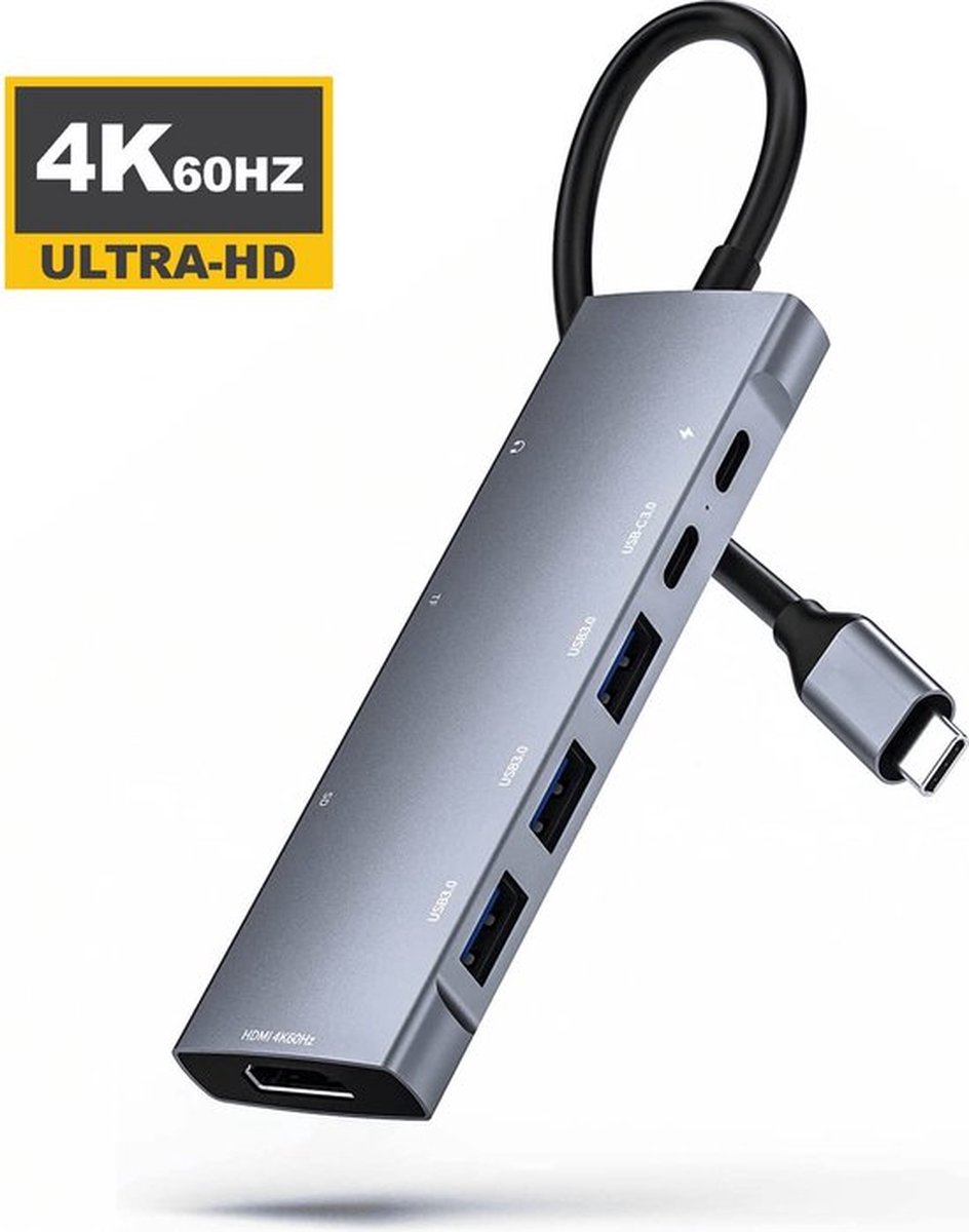 De M-TECK 9-in-1 USB-C Hub in één oogopslag