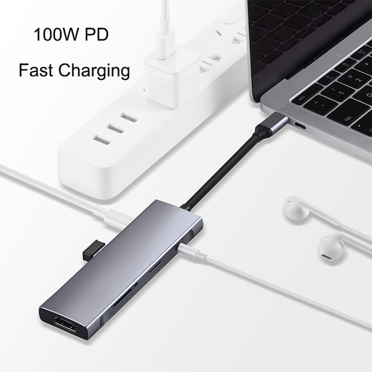 M-TECK 9-in-1 USB-C Hub
