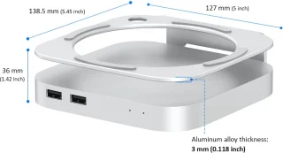 M-TECK Dockingstation voor Mac Mini M4