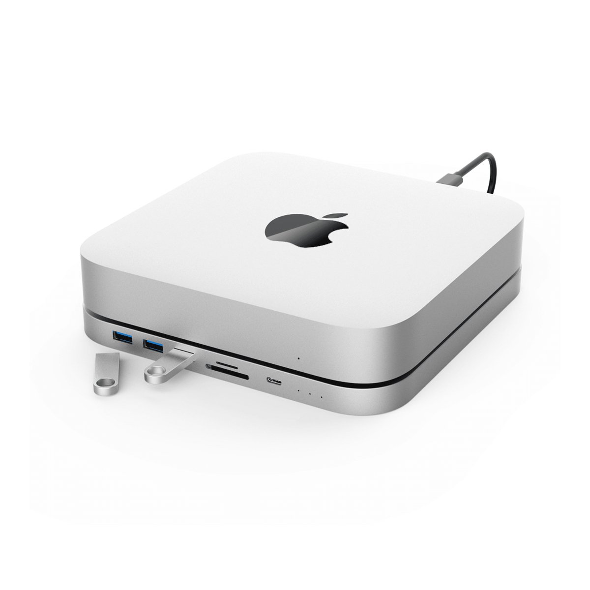 De M-TECK Mac Mini Hub Docking Station in één oogopslag