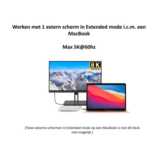 M-TECK Mac Mini Hub Docking Station