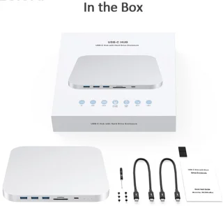 M-TECK Mac Mini Hub Docking Station
