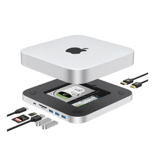 M-TECK Mac Mini Hub Docking Station