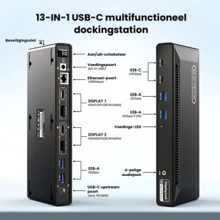 M-TECK Pro Max USB-C docking station