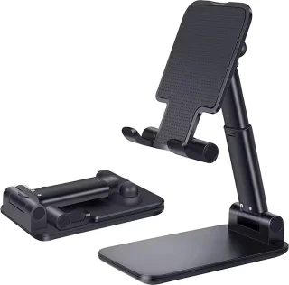 M-Teck Smartphone Tablet Houder Standaard Zwart